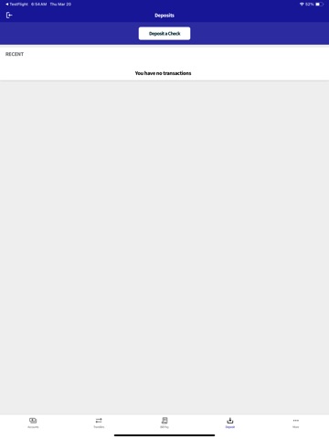 FNCBank Mobile iPad screenshot