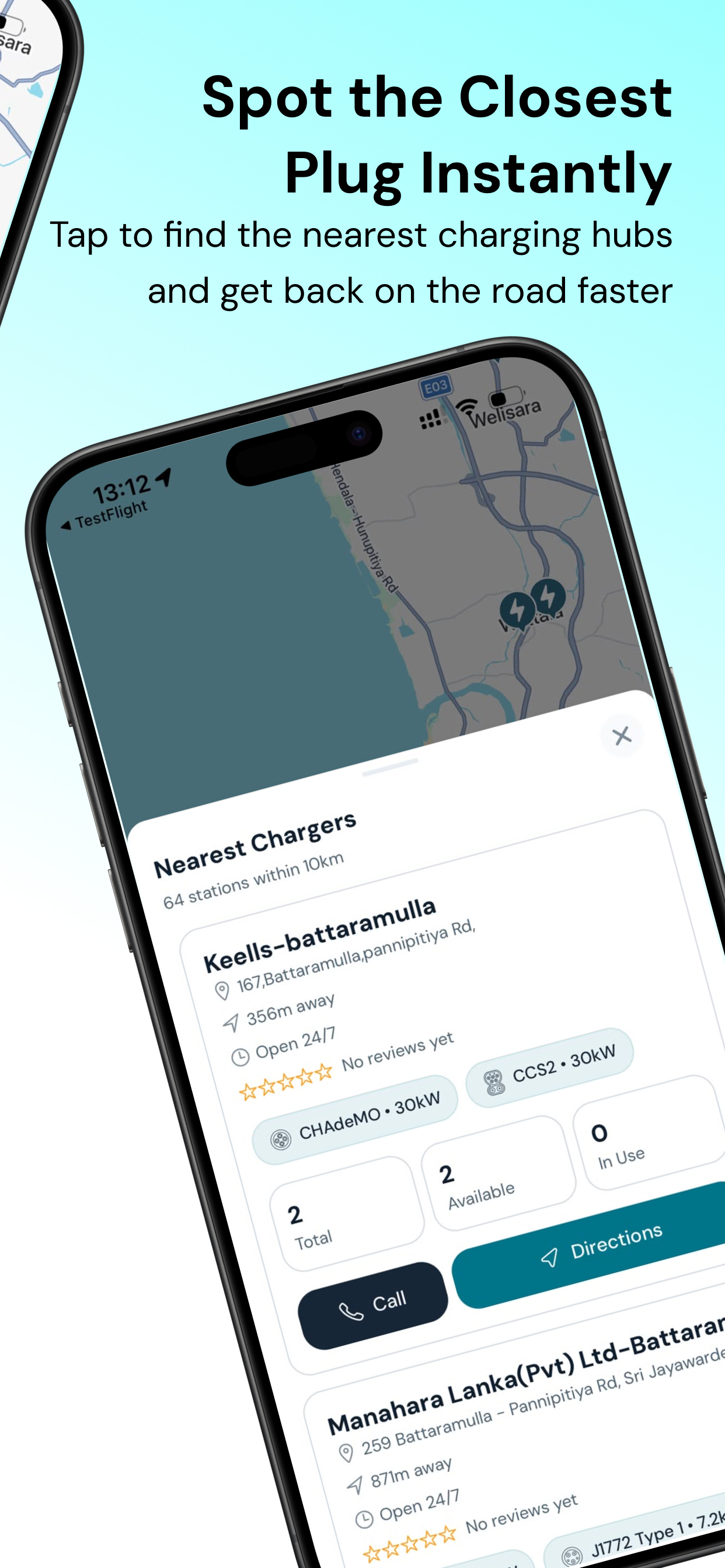 PlugIt - EV Charger Finder