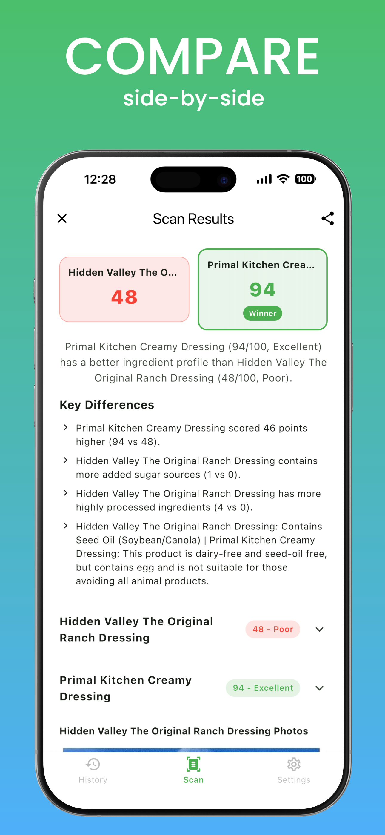 VeraBite: Ingredient Scanner