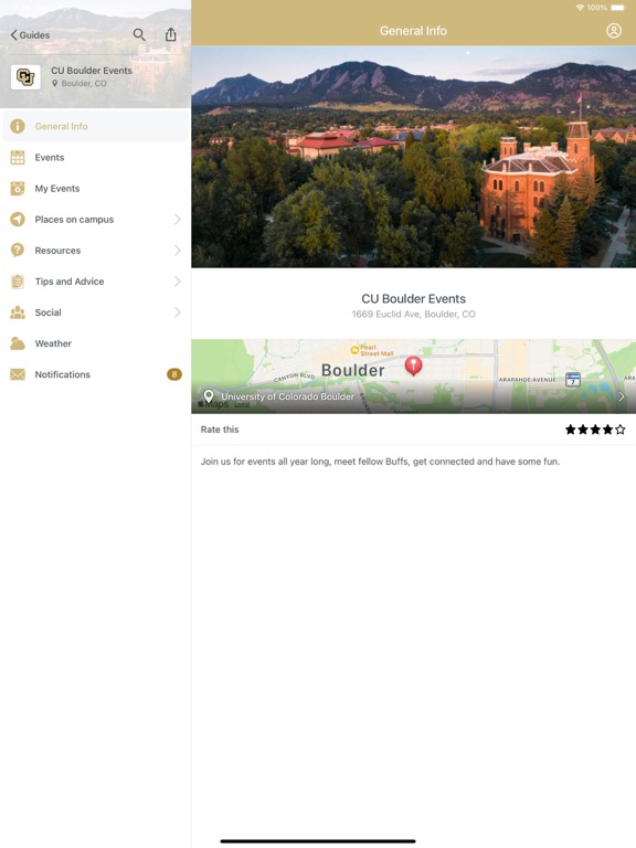 Screenshot #4 pour CU Boulder Life