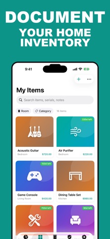 Home Inventory Tracker: YHome Screenshot 1 of 5