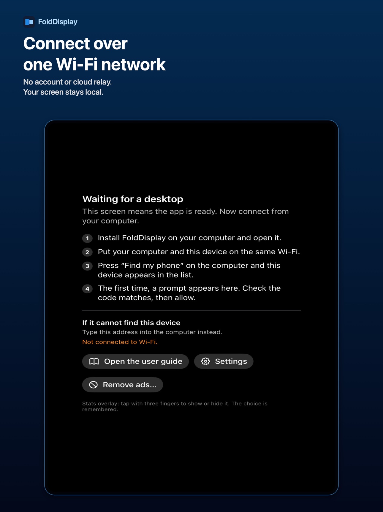 Screenshot 6 of FoldDisplay