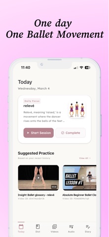 Ballet workout player Screenshot 1 of 9