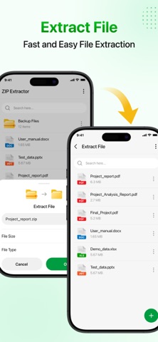 Zip, Unzip, RAR File Extractor screenshot