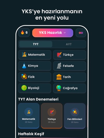 Veriyota: YKS KPSS Hazırlık iPad screenshot 1