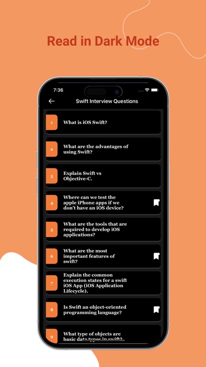 Cocoa|Swift Interview Question screenshot-7