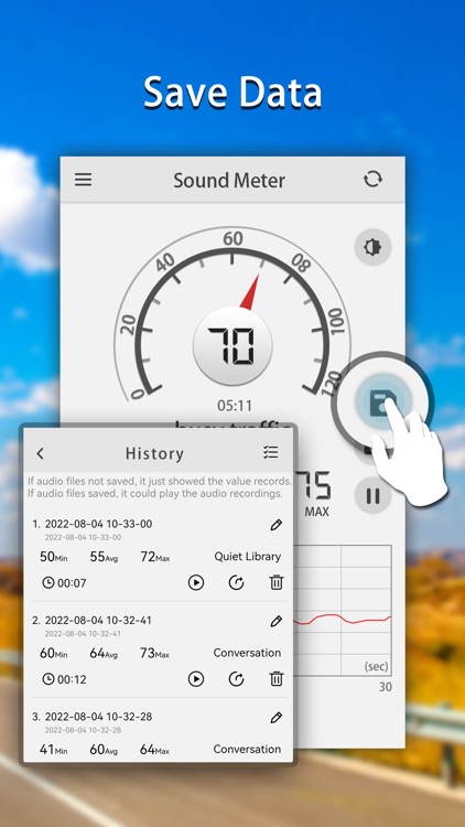 Decibel: dB Sound Meter screenshot-5