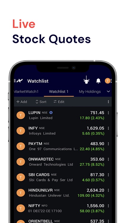 Nuvama: Live Share Trading App