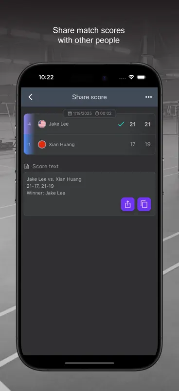 Badminton Scorer Pro screenshot 9 of 10