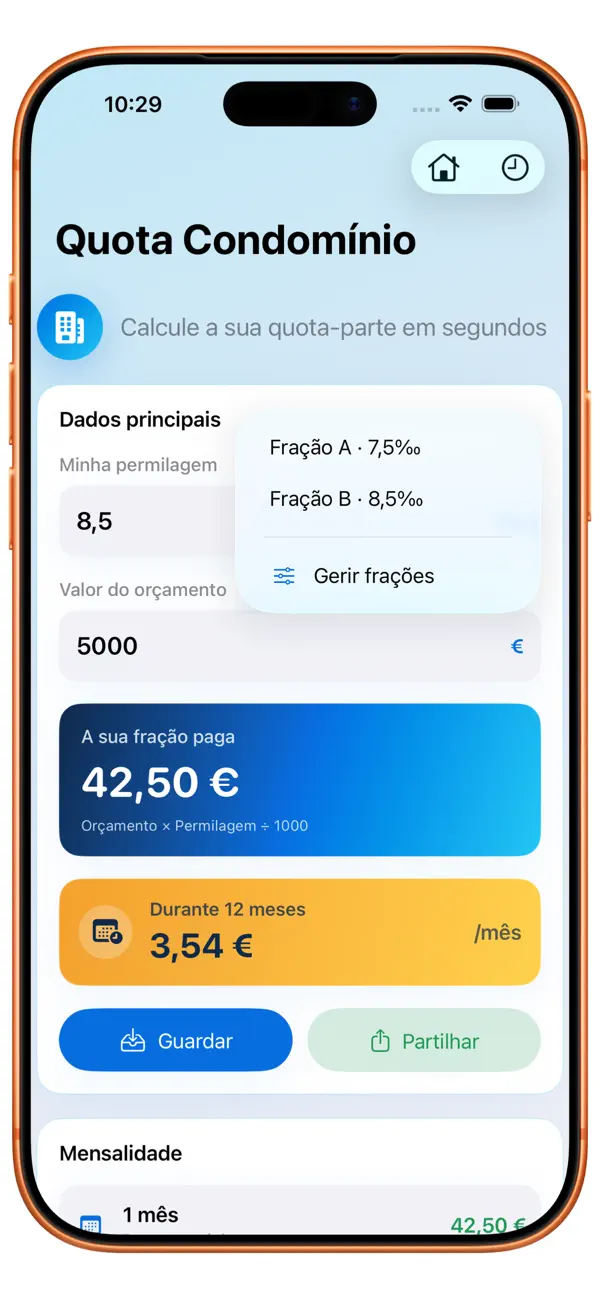 Screenshot #1 pour Quota Condomínio