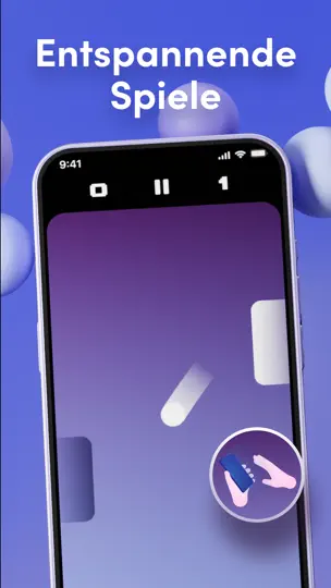 Screenshot von Motionscape Achtsamkeit Spiele auf dem iPhone 3
