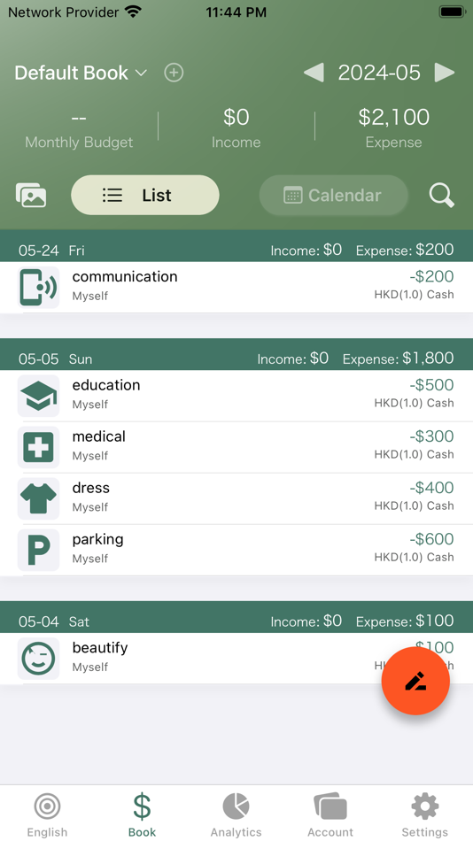 #5. Quick English+: Learn & Budget (iOS) 由: Sze Kwok Cheung
