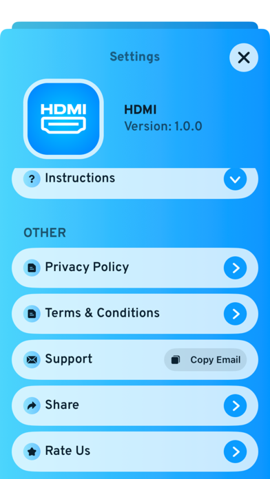 HDMI Screenshot