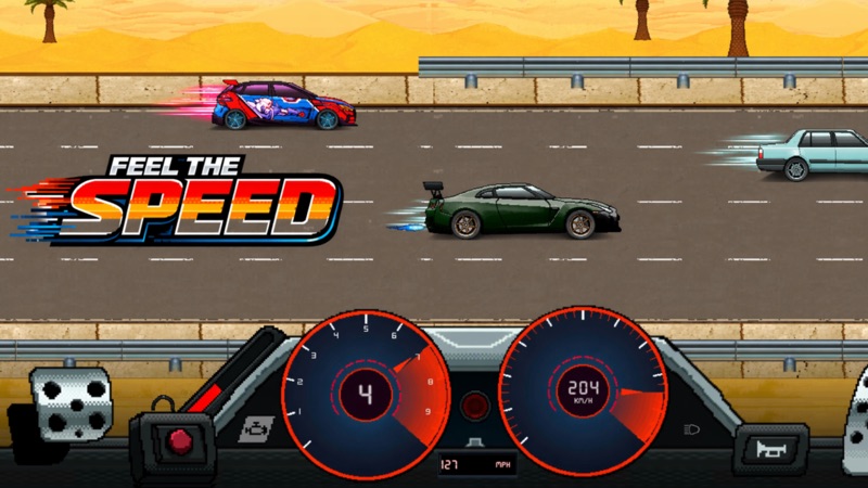 Pixel X Racer: Drag Racing screenshot 4
