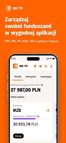 ING TFI24 iPhone screenshot 1