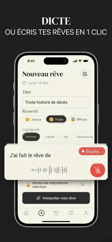 Dreamal: Interprétation Rêves screenshot 1 of 4