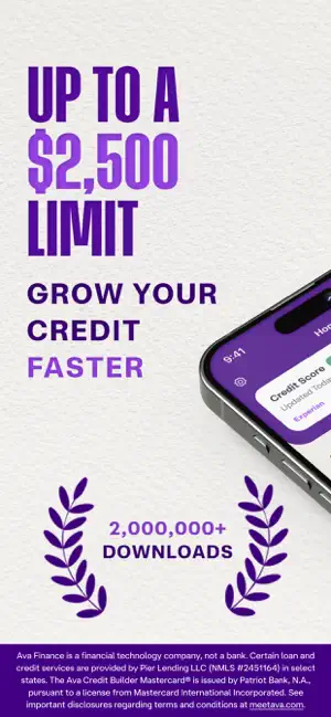 Ava: Build Credit Fast screenshot 1