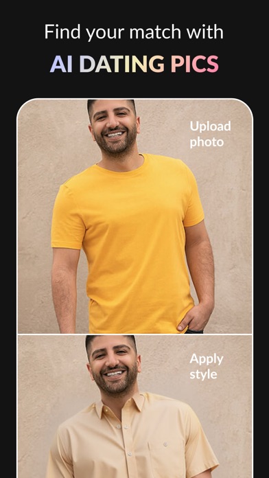 AI Photo Generator & Headshot Screenshot