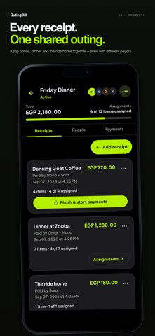 OutingBill Screenshot 9 of 10