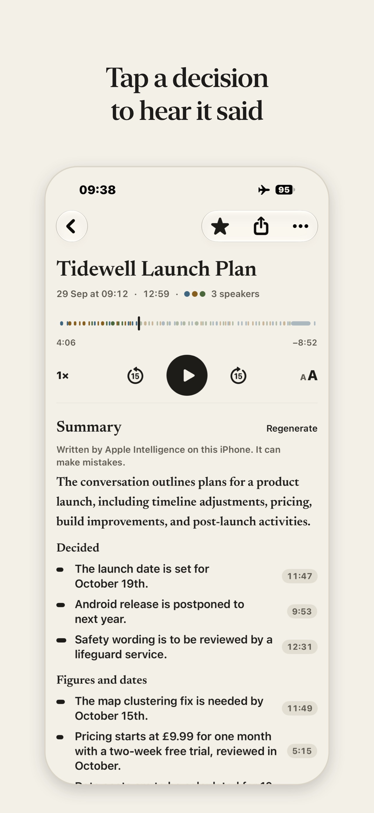 Screenshot 4 of Quern: Transcribe & Summarize