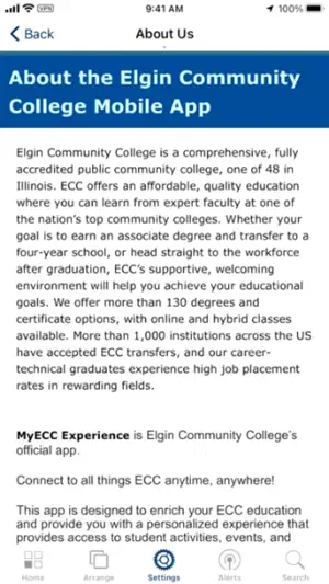 MyECC Experience screenshot 2