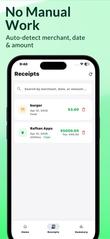SnapReceipt AI: Expense Scan screenshot