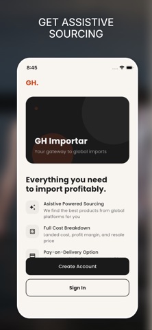 Gh Importar iPhone screenshot