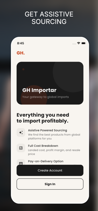 Gh Importar Screenshot 1 of 6