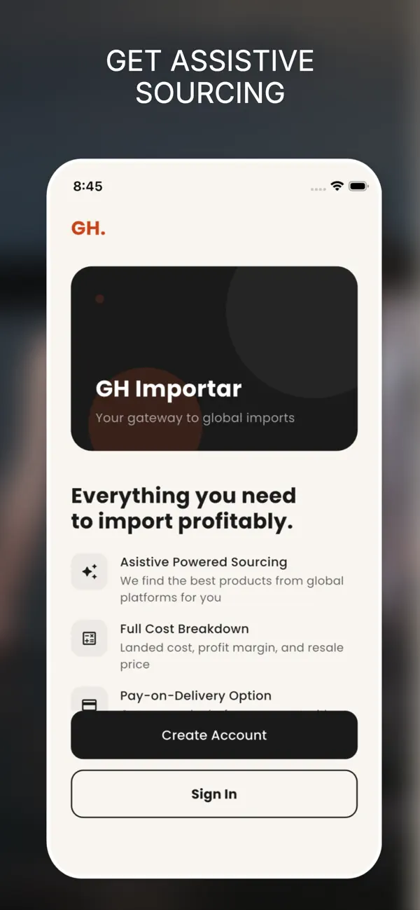 Screenshot #1 pour Gh Importar