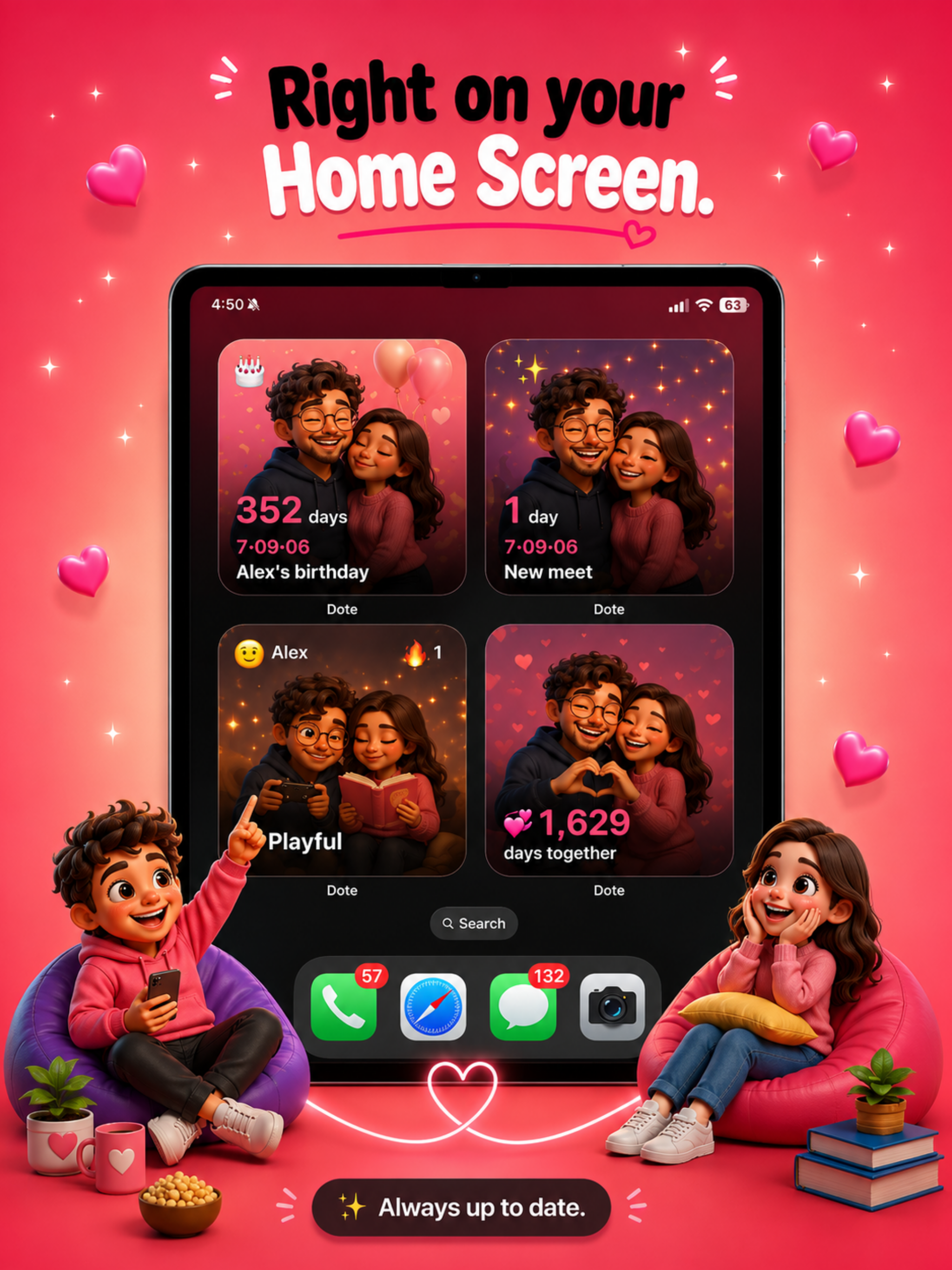 Dote: Couples App & Love Days screenshot 15