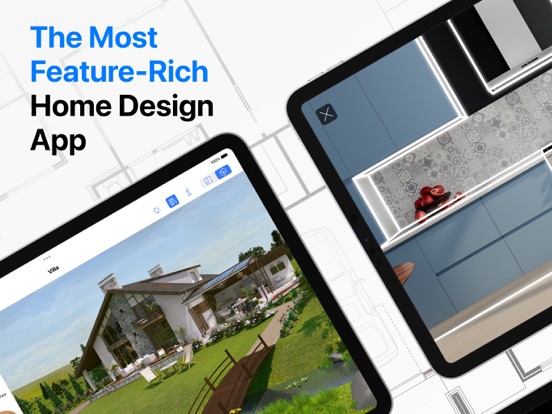 Live Home 3D Pro: House Design iPad app afbeelding 1