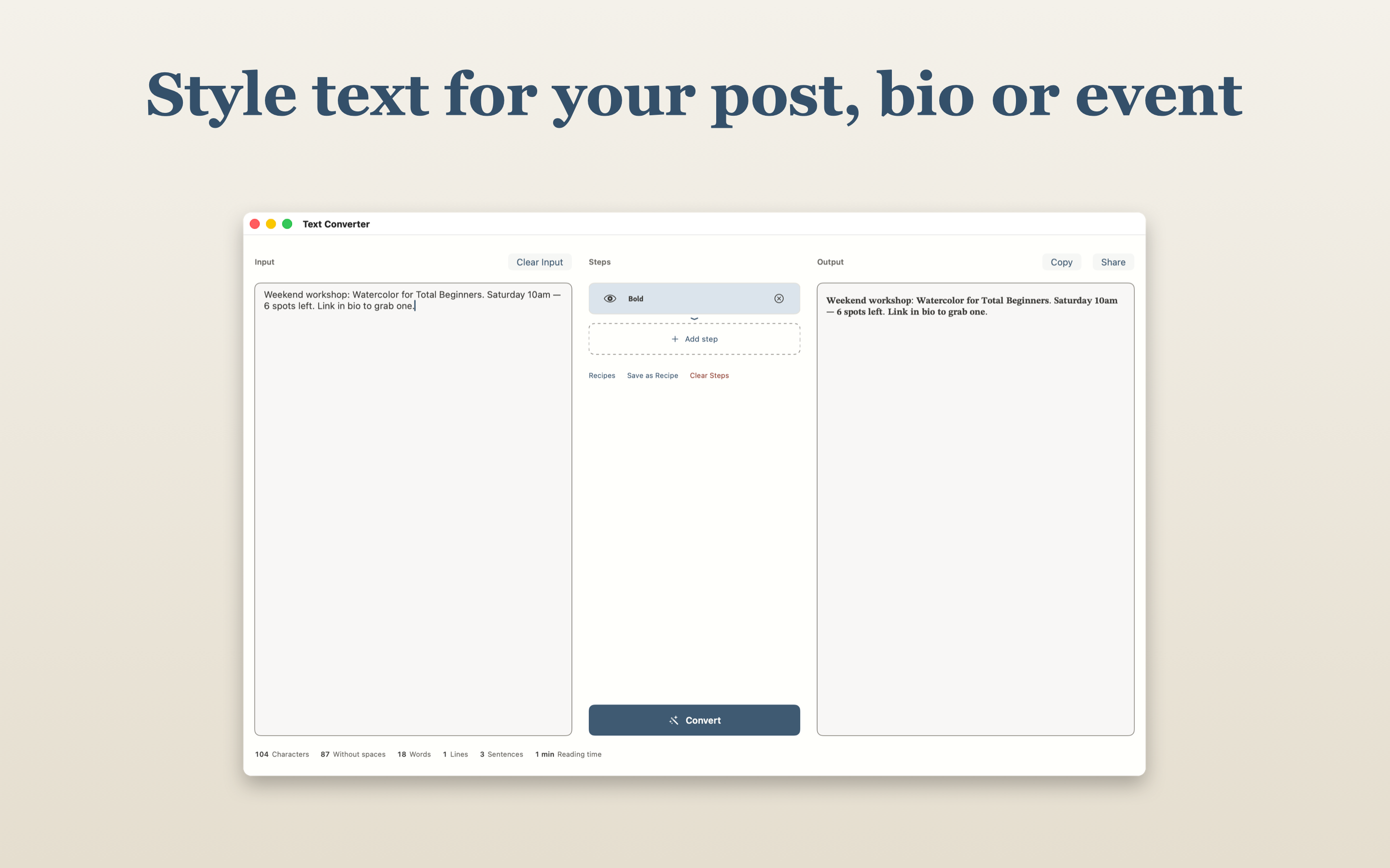 Truly Simple Text Converter screenshot 13