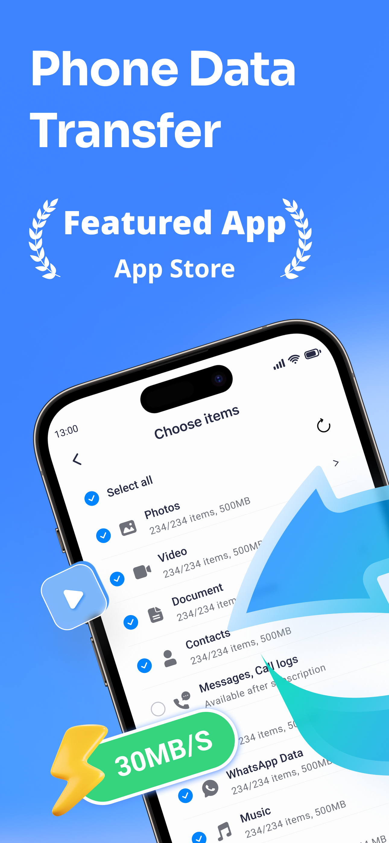 Data Transfer - MobileTrans