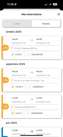Libél'ile Autopartage screenshot