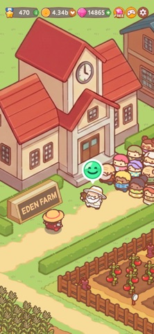 Mystery Farm: Idle Tycoon Game iPhone screenshot