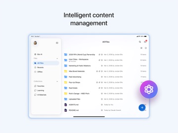 Box: The power of Content + AI iPad screenshot