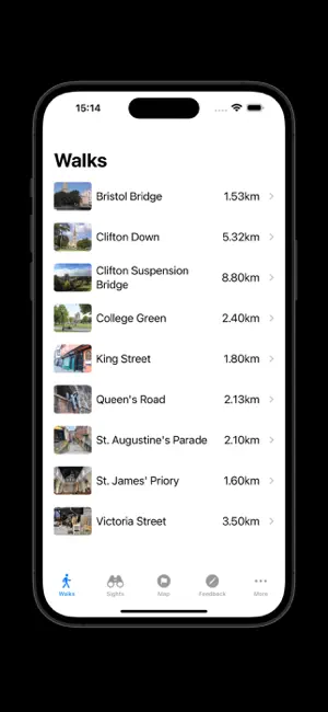 City Walks Bristol Lite screenshot 2