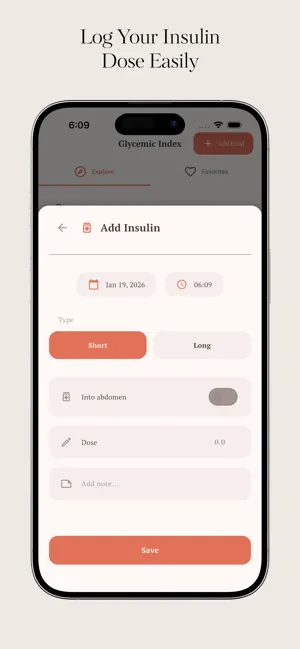 Glycemic Index & Load monitor screenshot 4