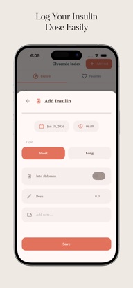 Glycemic Index & Load monitor screenshot 4