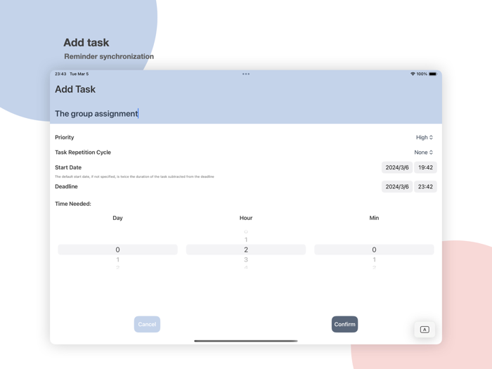 DeadLineTodo - DDL Management