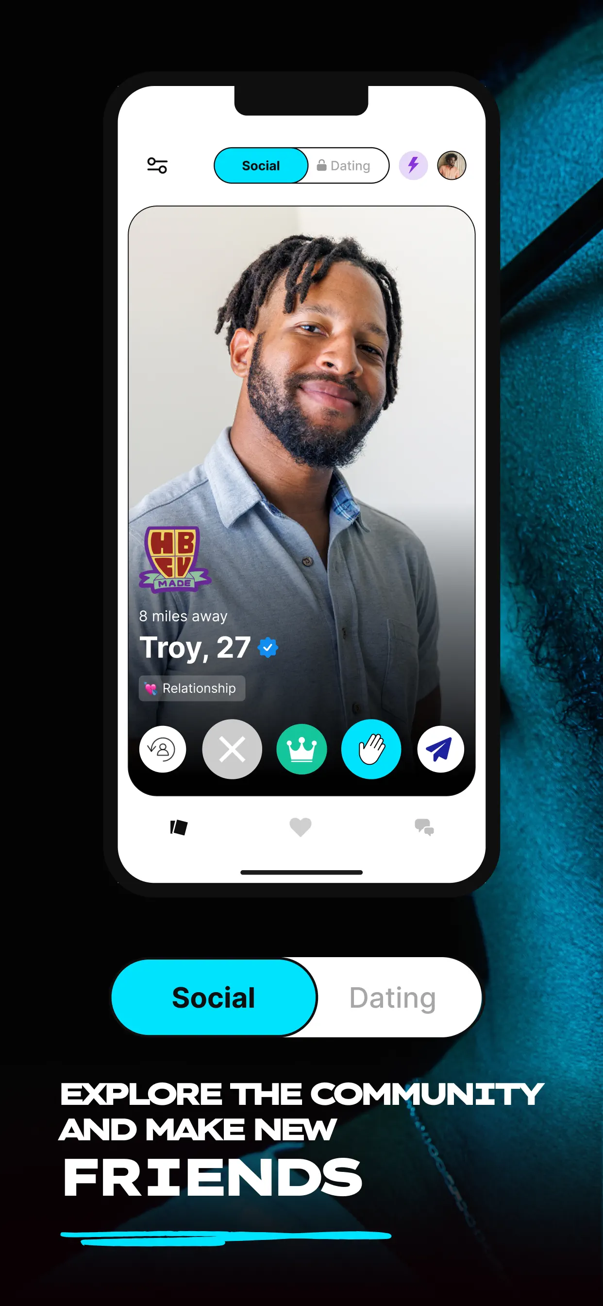 BLK: Black Singles Dating App screenshot 3