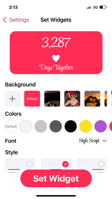 My Love・Relationship Tracker Screenshot