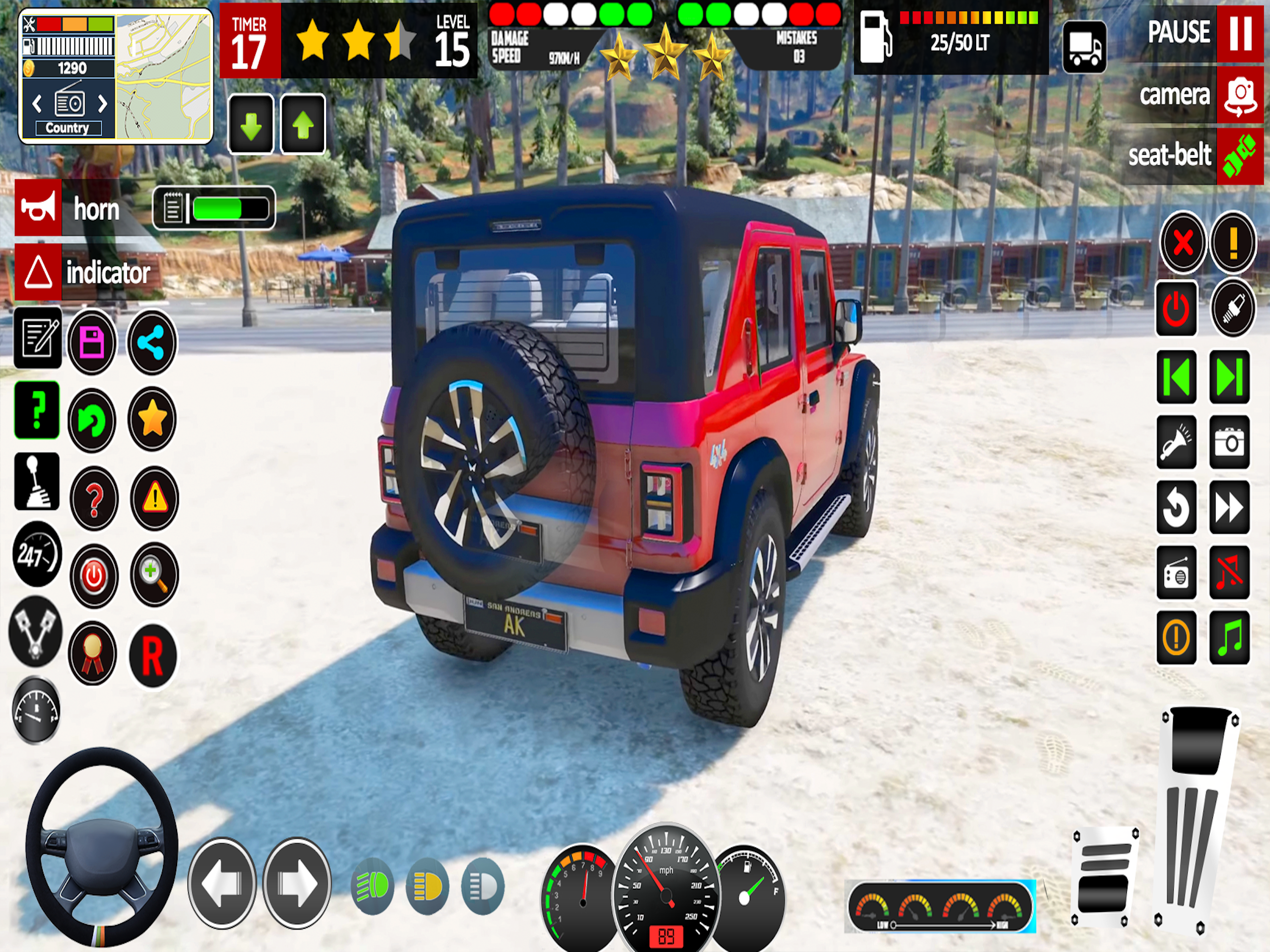 Mountain Valley off road Jeep