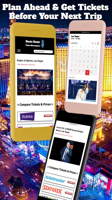 Deets Seats - Event Tickets iPhone screenshot 8 - Entertainment app