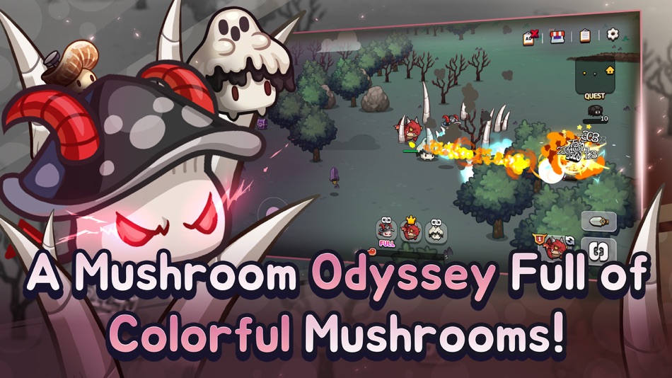 #2. Mushroom Go (iOS) โดย: DAERI SOFT