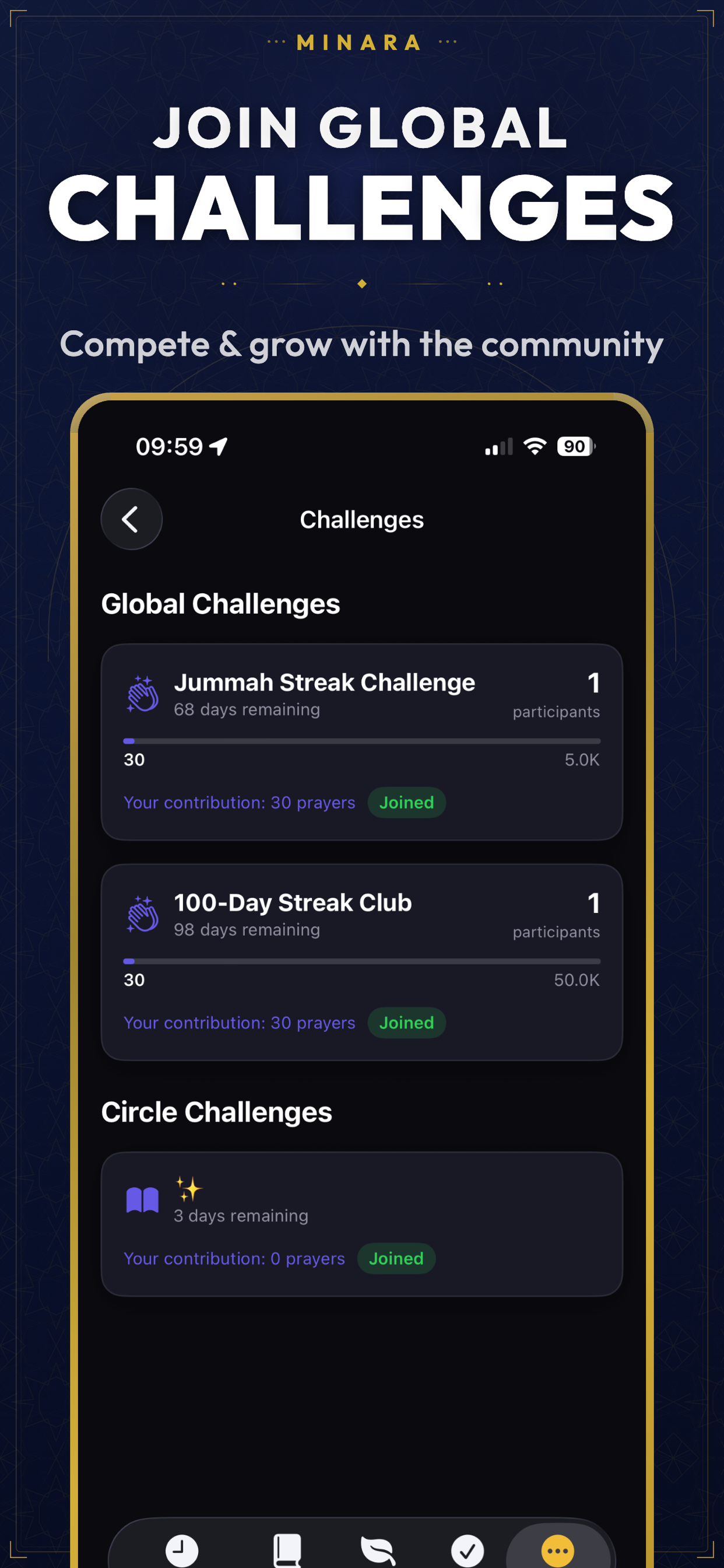 Minara: Muslim Prayer Times