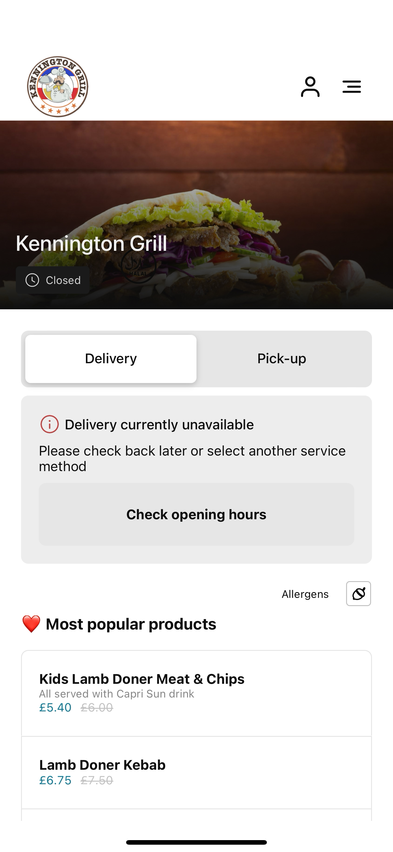 Kennington Grill UK screenshot 3