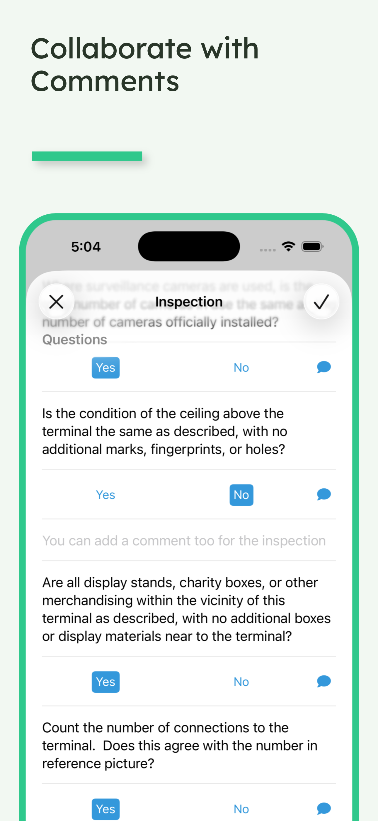 SpotSkim: Inspect POS Assets