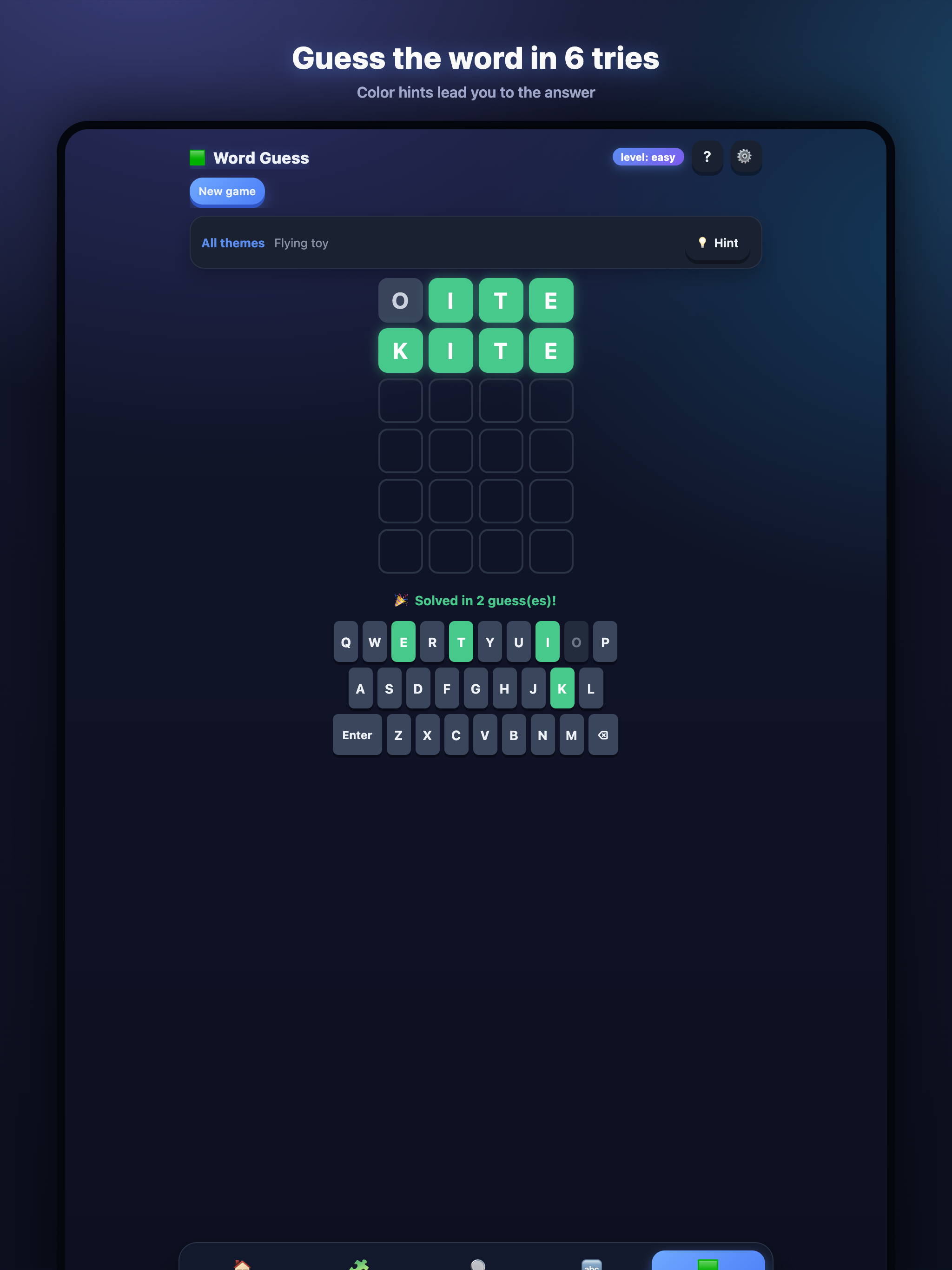 WordWish: AI Word Games screenshot 6