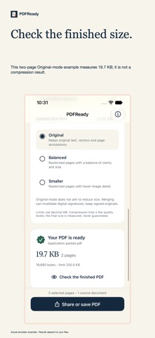 PDFReady: PDF Upload Tools screenshot 2